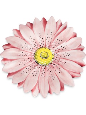 Edelweiss Italy Camomilla Pembe Seramik Servis Tabağı