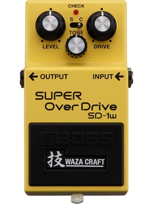 Boss SD-1W Waza Craft Super Overdrive Gitar Efekt Pedalı