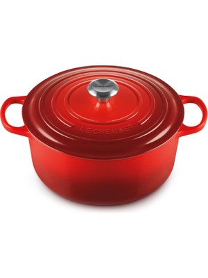 Le Creuset Imza Koleksiyonu Kiraz Döküm Tencere 20 cm
