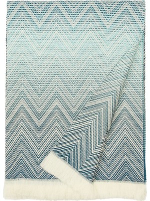 Missoni Home Timmy Zikzak Desenli Yün Throw