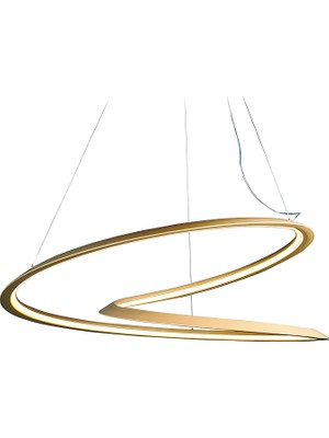 Nemo Lighting Kepler Minor Altın Rengi Alüminyum Sarkıt Avize