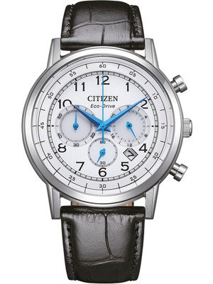Citizen CA4630-02A Siyah Deri Unisex Kol Saati