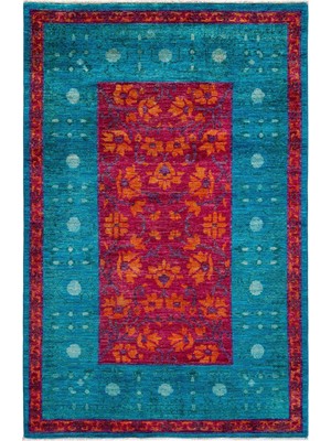 Borr Arts N Crafts Yün El Dokuma Halı 185X122 cm