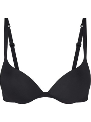 Skims Teardrop Push Up Siyah Sütyen