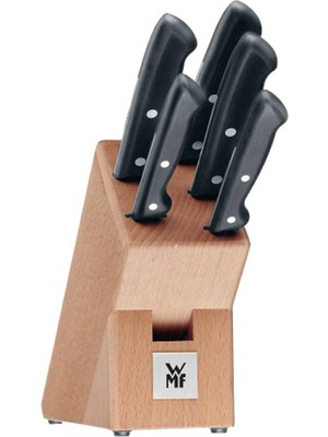 WMF Classic Line Çelik Ahşap 6'lı Bıçak Blok Seti