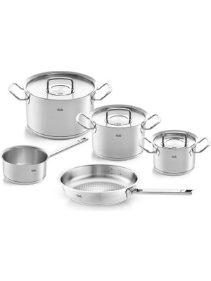 Fissler Original Profi Collection Metal Kapaklı 8 Parça Çelik Tencere Seti