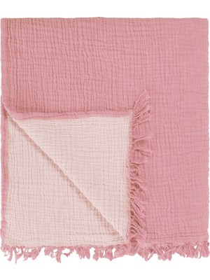 Barine Cocoon Candy Pamuklu 4 Katlı Müslin Çift Kişilik Pike Yatak Örtüsü 200 x 220 cm