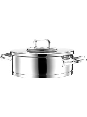 Luna PAN24 Çelik Pilav Tenceresi 24 cm