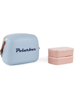 Polarbox Bruma Classic Denim Sıcak ve Soğuk Tutucu Termal Çanta 6 Lt