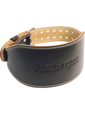 Harbinger Black 6" Padded Leather Unisex Ağırlık Kemeri