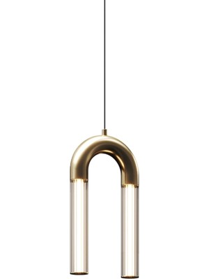 Bakara Collection Iman Cam LED Sarkıt Avize
