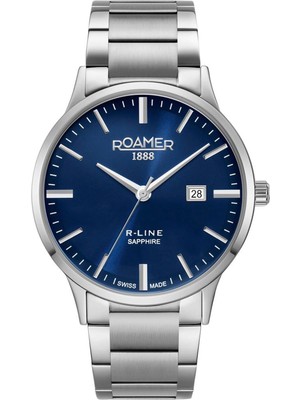 Roamer 718833-41-45-70 Gri Çelik Erkek Kol Saati