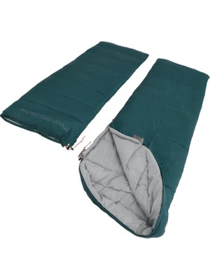 Easy Camp Moon Double Iki Kişilik Yeşil Uyku Tulumu 2610 gr