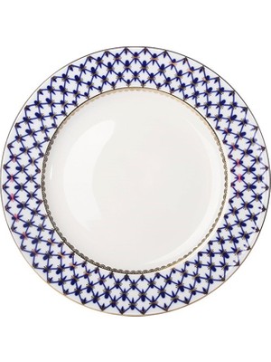 Imperial Porcelain Genç Cobalt Net Mavi Porselen Servis Tabağı 30 cm