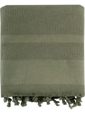 Barine Stone Yeşil Throw Battaniye Koltuk Şalı 140 x 170 cm