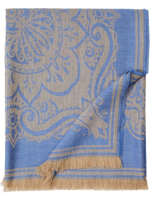 Etro Home Mavi Yün Throw