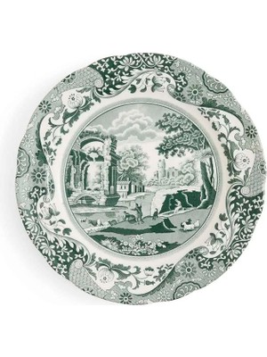 Spode Green Italian Porselen Yemek Tabağı