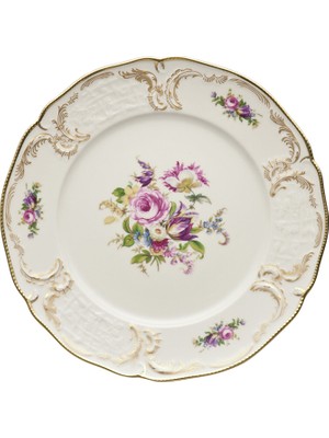 Rosenthal Sanssouci Elfenbein Diplomat Porselen Servis Tabağı 32 cm