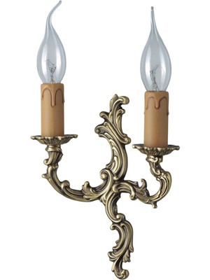 Bakara Collection Pallina Eskitme Pirinç Döküm Bronz Aplik