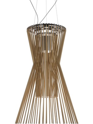 Foscarini Allegretto Vivace LED Bakır Renk Alüminyum Sarkıt Avize