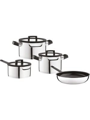 Berghoff Essentials 7 Parça Çelik Tencere Seti