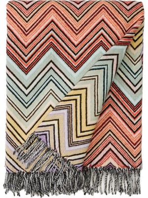 Missoni Home Perseo Desenli Yün Throw
