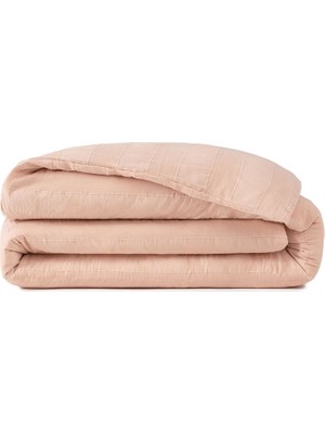 Barine Luna Pembe %100 Pamuk Çift Kişilik Nevresim Seti 200 x 220