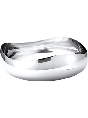 Georg Jensen Large Cobra Silver Çelik Kase