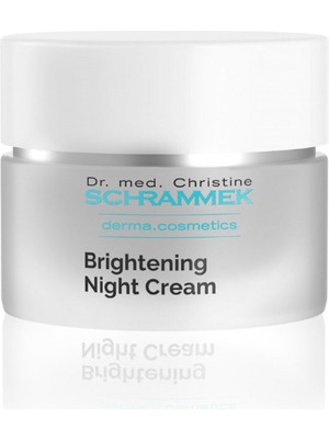 Schrammek Mela White Brightening Night Cream Aydınlatıcı Yüz Kremi 50 ml