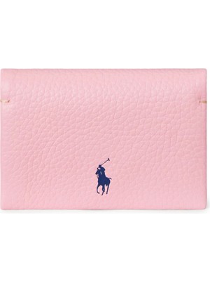 Polo Ralph Lauren Pembe Kadın Deri Kartlık
