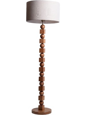 Pinot Interior Poly Naturel Ahşap Lambader