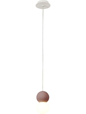Bakara Collection Galaxia Ki̇remi̇t Beyaz Tekli̇ Sarkıt Avize