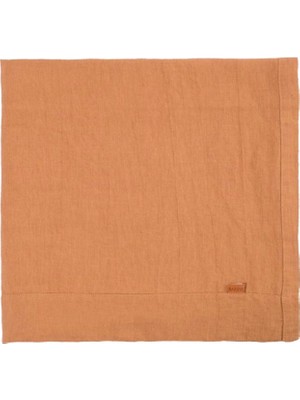 Barine Linen Taba Keten Masa Örtüsü 150 x 320 cm
