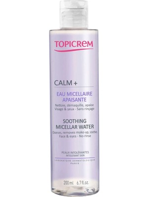 Topicrem Calm+ Soothing Micellar Yatıştırıcı Nemlendirici Misel Su 200 ml