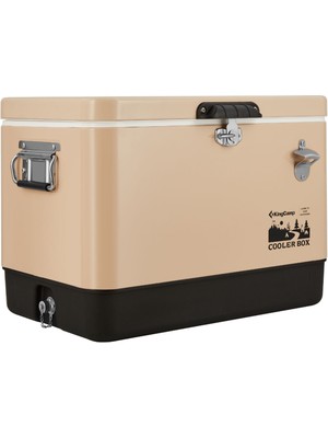 KingCamp Premium Cooler Box Soğutucu Buzluk 51 Lt