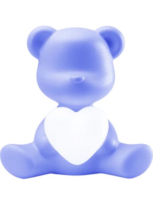 Qeeboo Teddy Love Ekstra Küçük Boy Mavi Masa Lambası