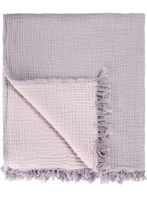 Barine Cocoon Mor %100 Pamuk King Size Yatak Örtüsü 240 x 260 cm