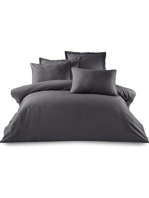 DK Store Palermo Antrasit Çift Kişilik Nevresim Takımı 200X220 cm