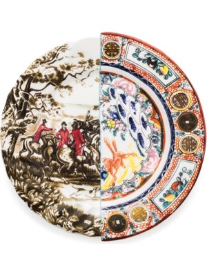 Seletti Hybrid Eusapia Porselen Servis Tabağı 27,5 cm