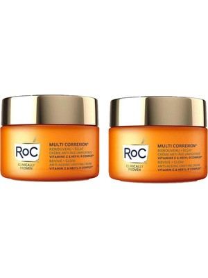 Roc Multi Correxion Ton Dengeleyici 2'li Yüz Kremi 50 ml