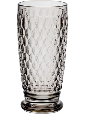 Villeroy & Boch Boston Colour Gri Kristal Su ve Meşrubat Bardağı