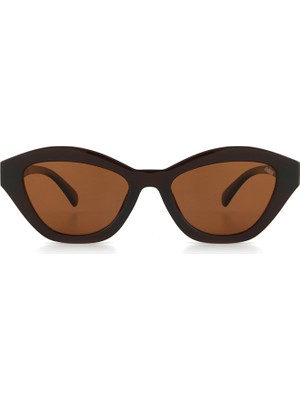 Mess Frames Eclipse Kahverengi Kadın Güneş Gözlüğü