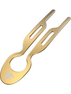 Nº1 Hairpin Finish Yellow Gold Çelik Kadın Saç Tokası
