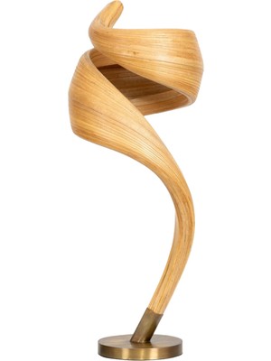 Artika Design Helezon Form Natural Bambu Abajur