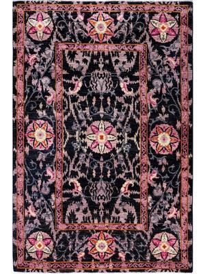 Borr Arts N Crafts El Dokuma Yün Halı 190X126 cm