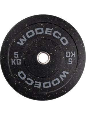 Wodeco Hi-Temp Olimpik Bumper Ağırlık Plakası 5 kg