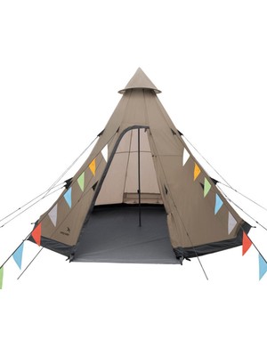 Easy Camp Moonlight Bell Glamping 7 Kişilik Yeşil Yüksek Aile Kamp Çadırı