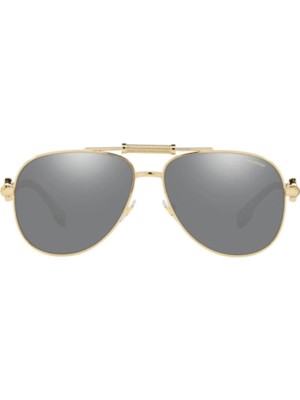 Versace VE2236 Gri Unisex Güneş Gözlüğü
