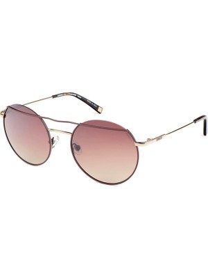 Hermossa Hm 277 C 1 Kahverengi Metal Kadın Güneş Gözlüğü