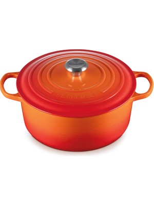 Le Creuset Imza Koleksiyonu Volkanik Döküm Tencere 26 cm